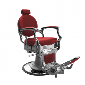 Cadeira de Barbeiro Classic Vermelha
