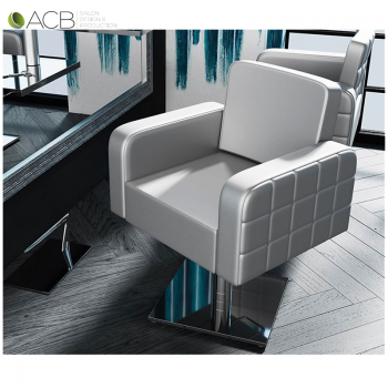 Cadeira de Corte Crystal c/base Alumínio e Hidráulico