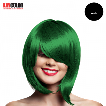 Tinta para Cabelo KayColor 100ml Cor verde