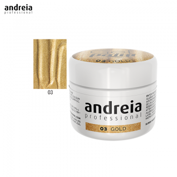 Gel Paint Andreia 03 Dourado