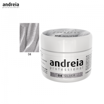 Gel Paint Andreia 04 Prateado