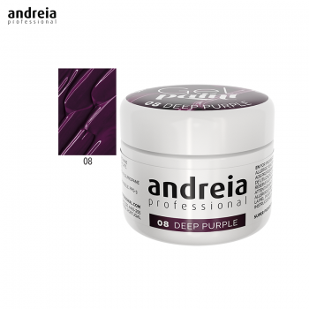 Gel Paint Andreia 08 Roxo Profundo