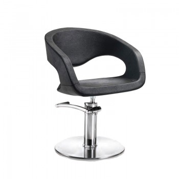 Cadeira de Corte Hair Wave c/base Redonda e Hidráulico