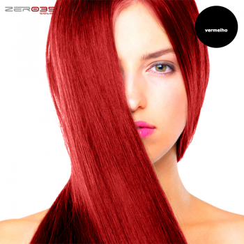 Tinta para Cabelo Zero35 Hair Tech 100ml Corretor Vermelho