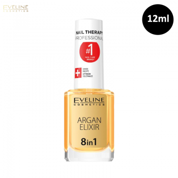 Eveline 8 em 1 Elixir Argan 12ml 