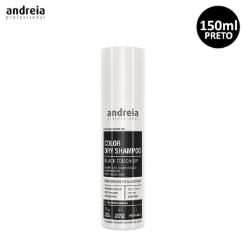Shampoo Seco Andreia 150ml Cor Preto