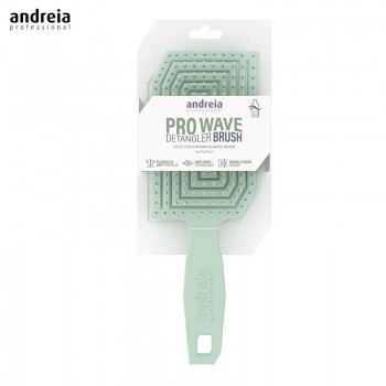 Escova Pro Wave Detangler Verde Andreia