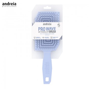 Escova Pro Wave Detangler Azul Andreia
