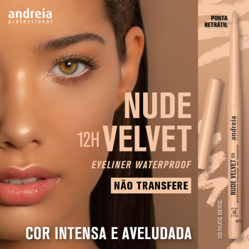 Lápis  Eyeliner Velvet Andreia Nude