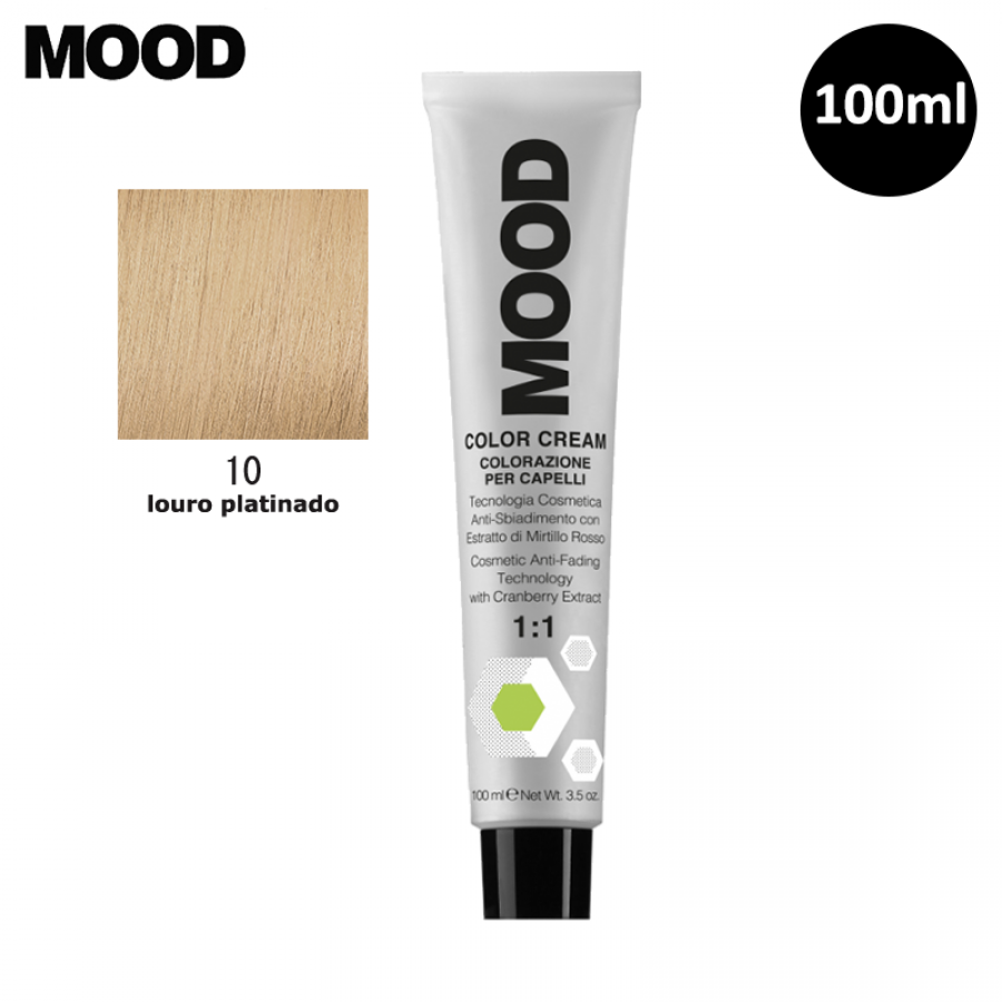 Tinta para Cabelo Mood 100ml Cor 10