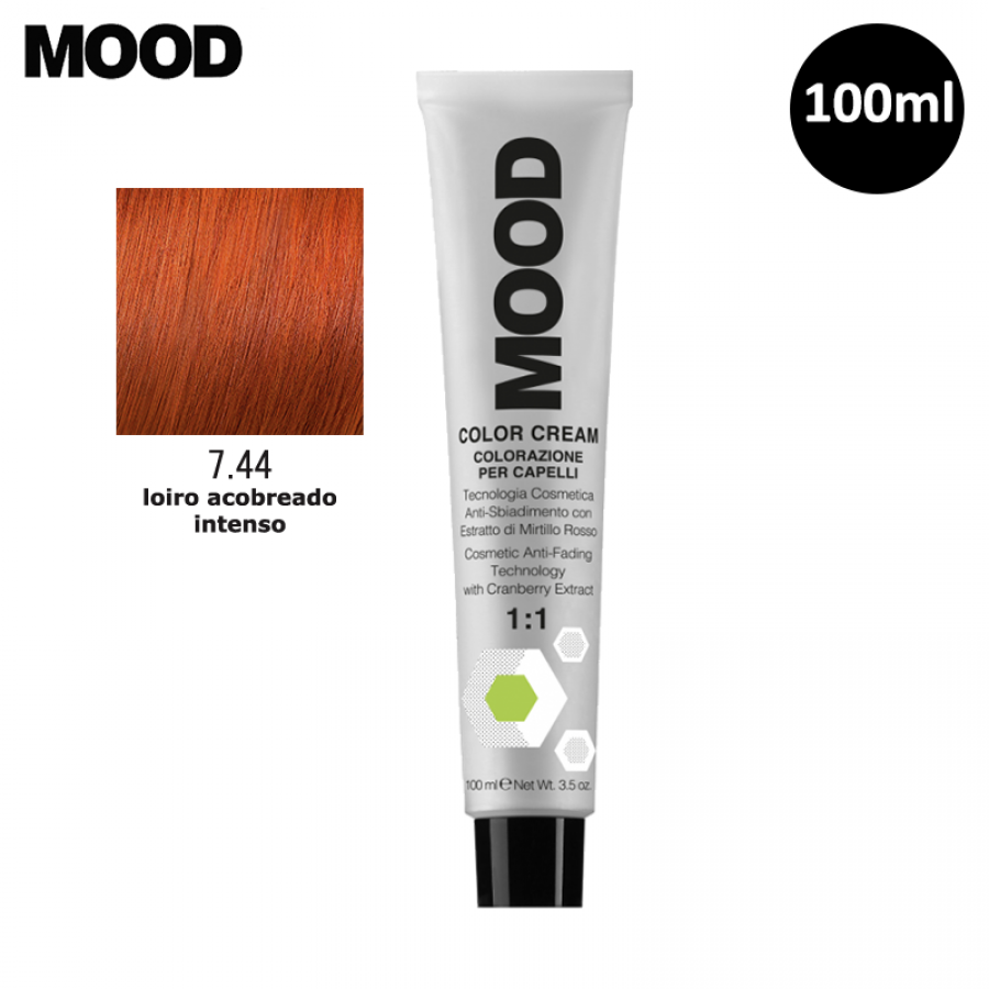 Tinta para Cabelo Mood 100ml Cor 7.44