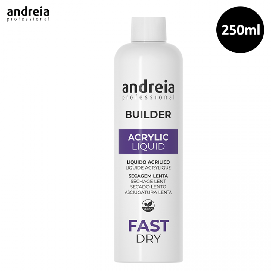 Líquido Acrílico Secagem Rápida Andreia 250ml