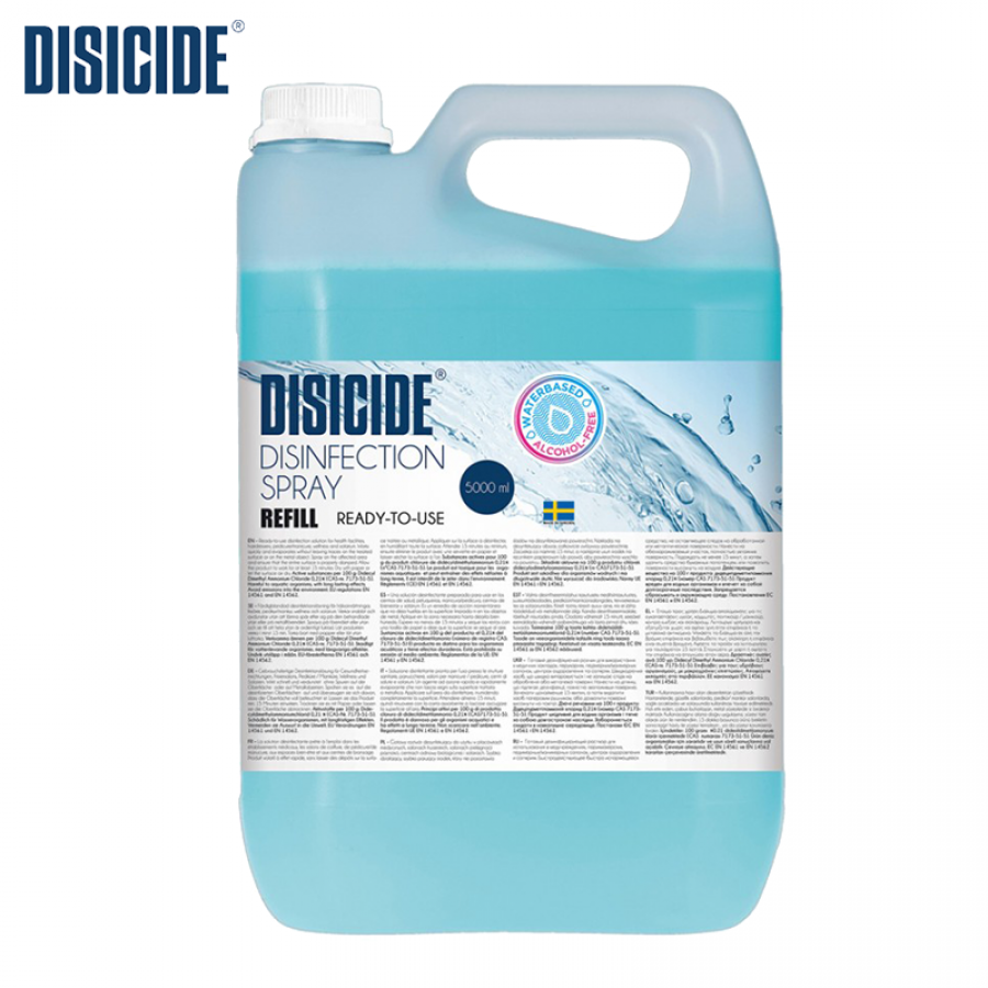 Spray Desinfetante Disicide 5000ml - Recarga