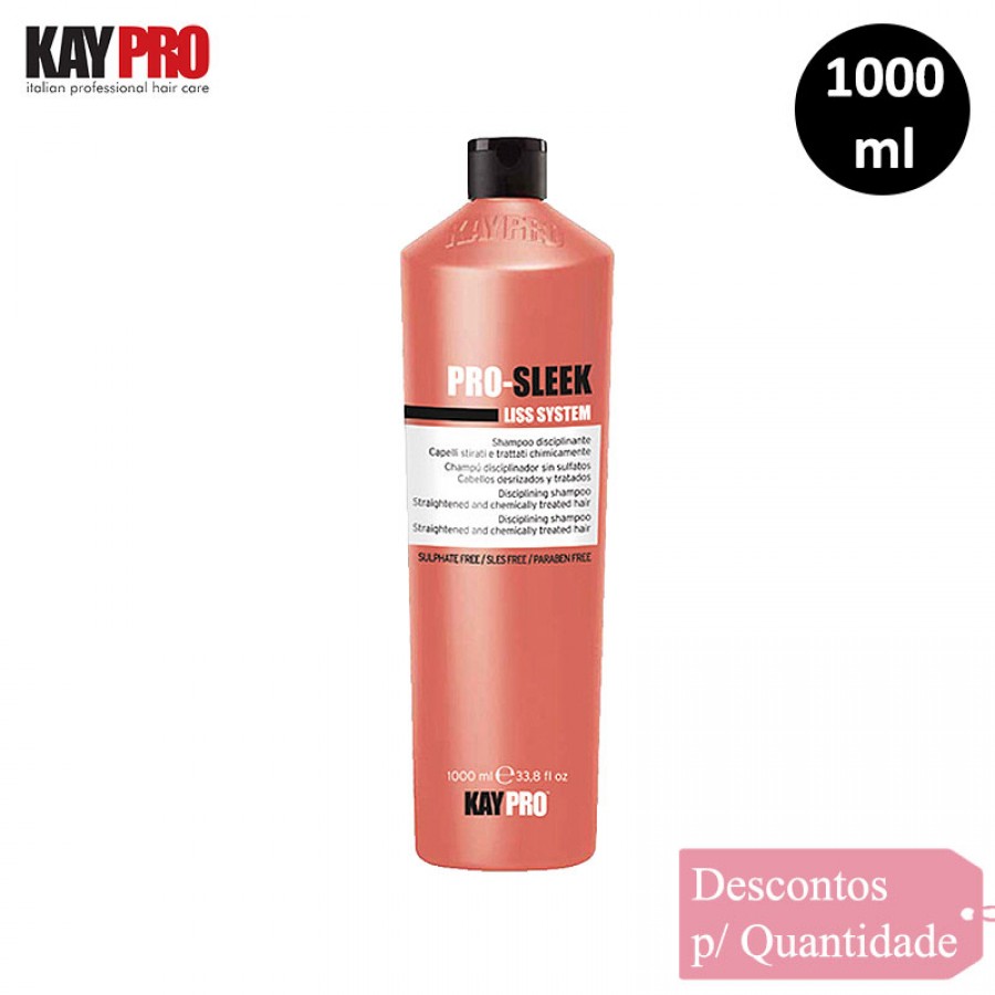 Shampoo Alisamento Sem Sulfatos Kaypro 1000ml