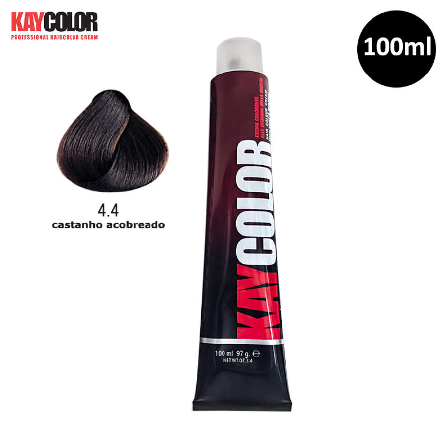 Tinta para Cabelo KayColor 100ml Cor 4.4