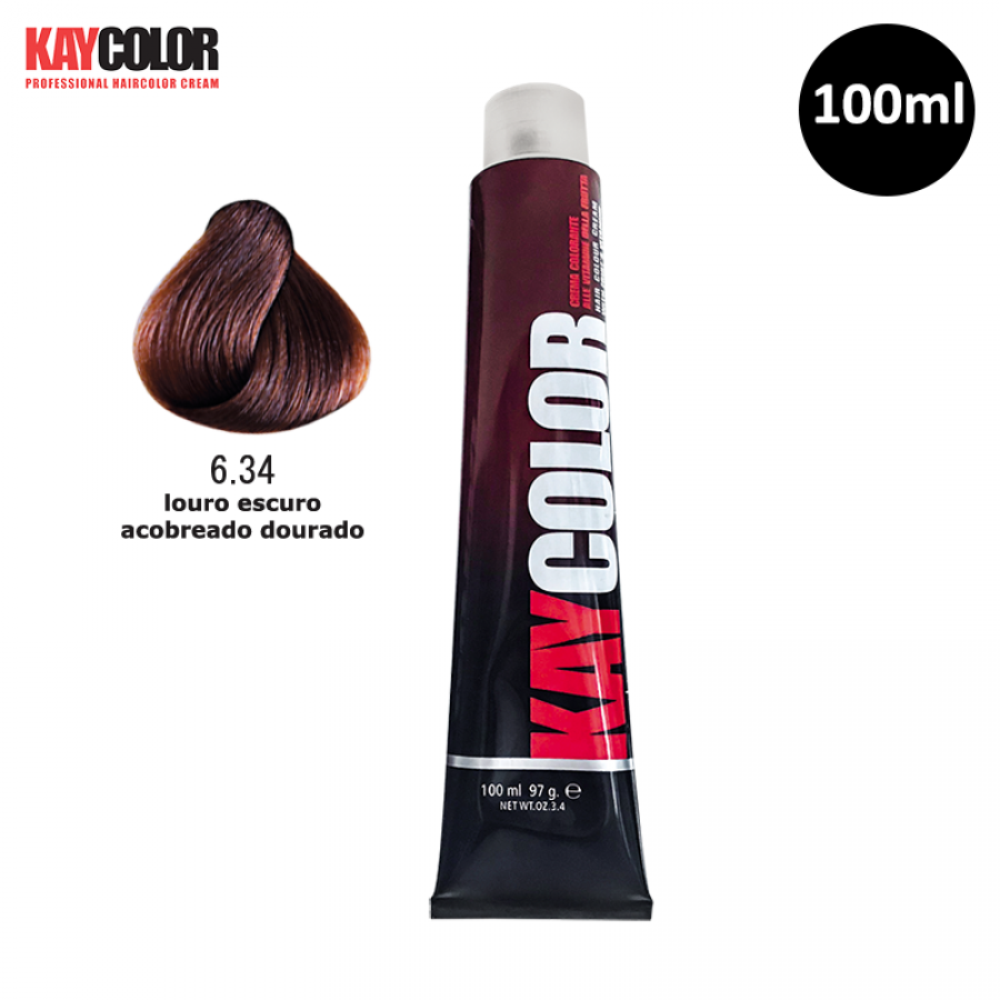 Tinta para Cabelo KayColor 100ml Cor 6.34