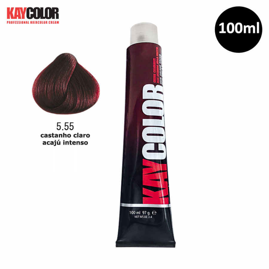 Tinta para Cabelo KayColor 100ml Cor 5.55