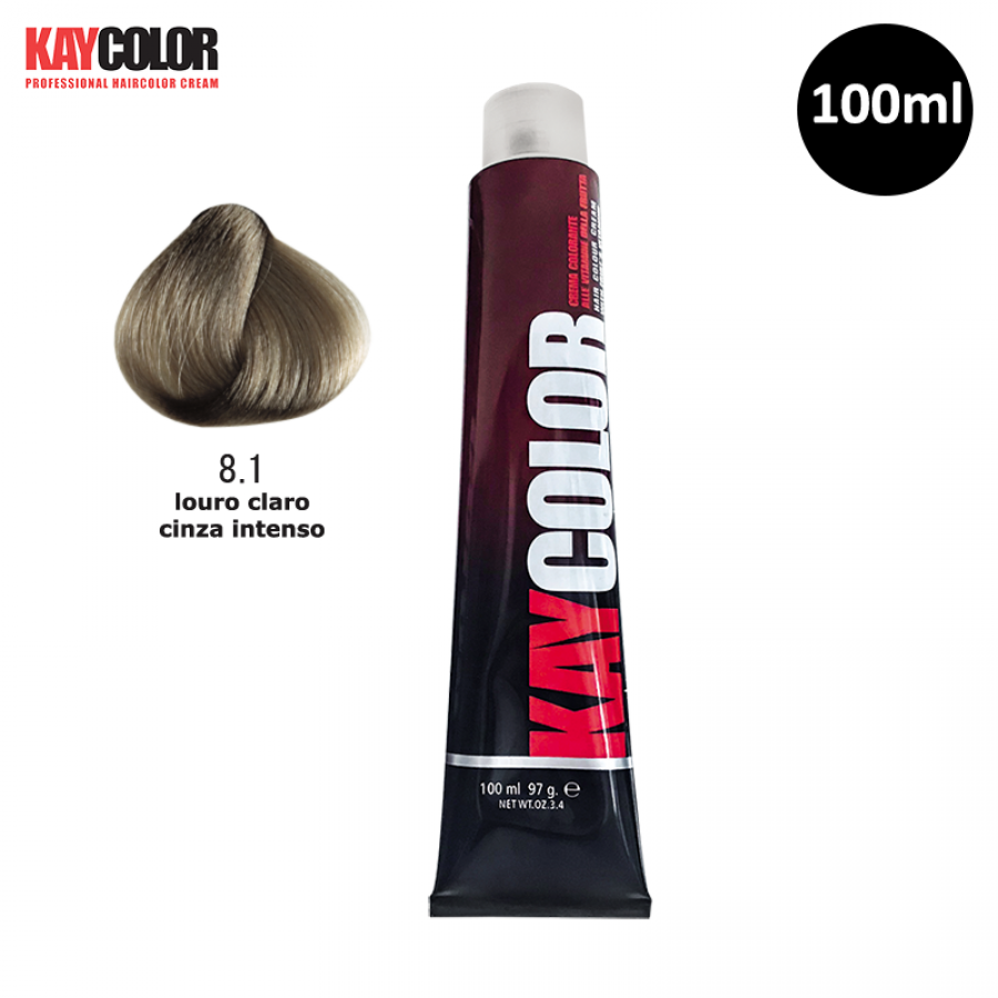 Tinta para Cabelo KayColor 100ml Cor 8.1