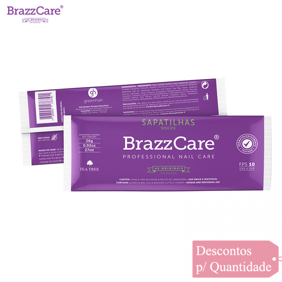 Kit Sapatilhas de Pedicure BrazzCare