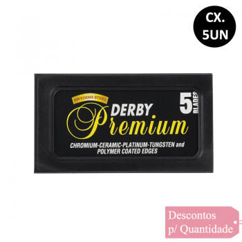 Lâminas Barbear Derby Premium 5UN