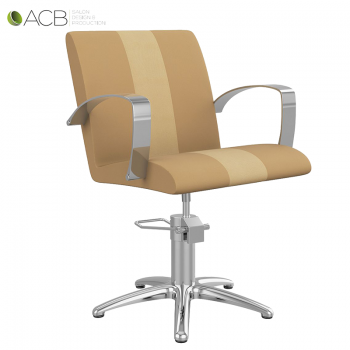 Cadeira de Corte Elegance c/base Alumínio e Hidráulico
