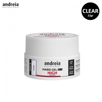 Hard Gel 2 em 1 Transparente Andreia 22gr