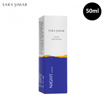 Creme de Rosto Anti-Manchas Noite Sara Simar 50ml