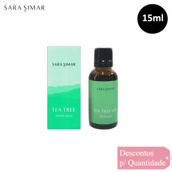 Óleo Árvore do Chá 100% Puro Sara Simar 15ml