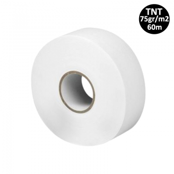 Rolo de Depilação TNT Branco 75grs/m2 60m