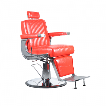 Cadeira de Barbeiro Dion Vermelha