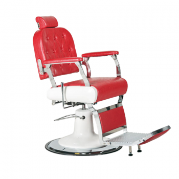 Cadeira de Barbeiro Floyd Vermelha